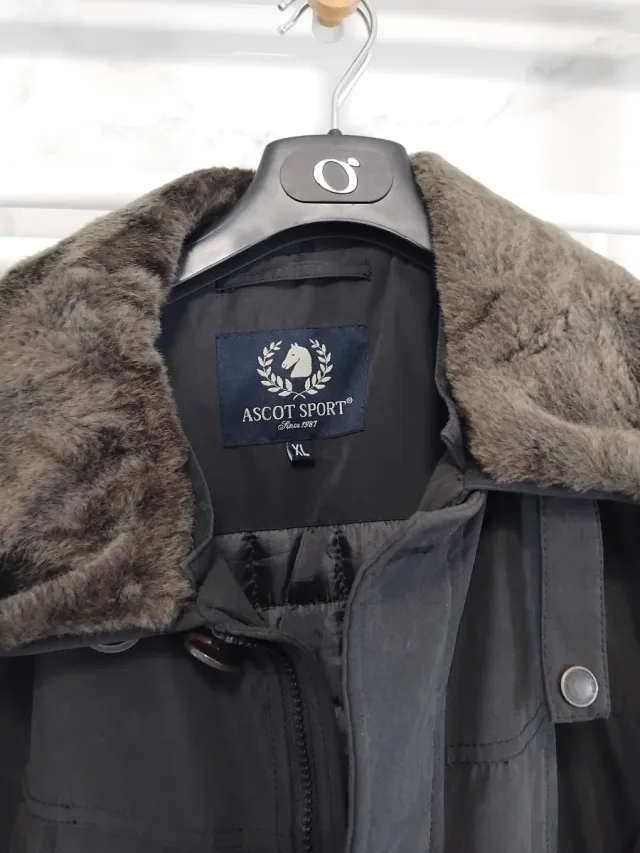 Cappotto Ascot Sport Uomo XL Nero