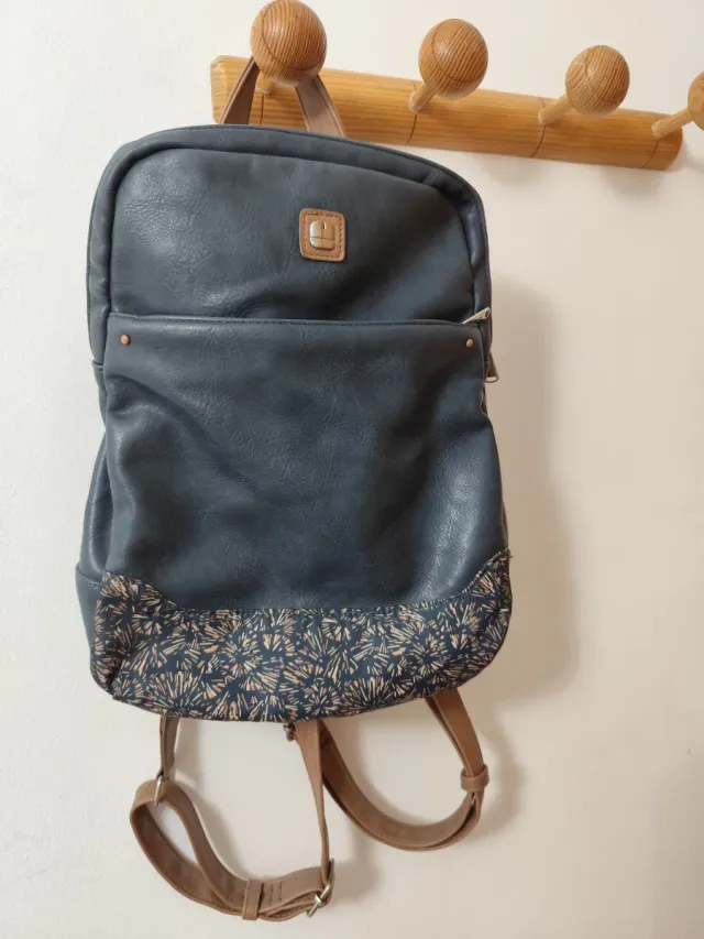 Mochila Gabol Azul y Marrón