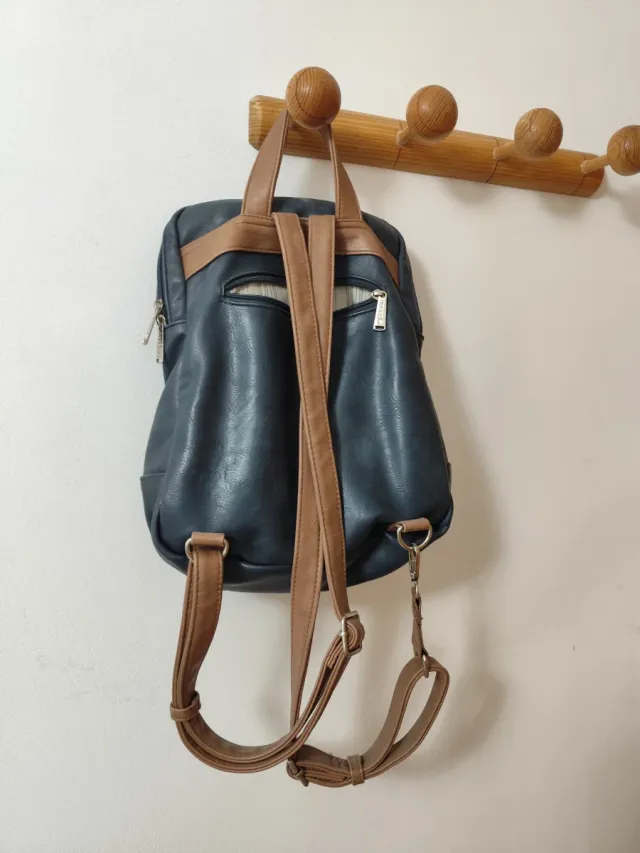 Mochila Gabol Azul y Marrón