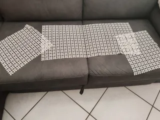 Set centrini bianchi