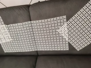 Set centrini bianchi