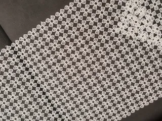 Set centrini bianchi