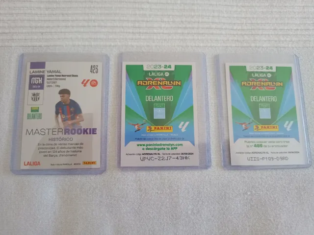 Lote Lamine Yamal Rookie 23/24 Panini LaLiga