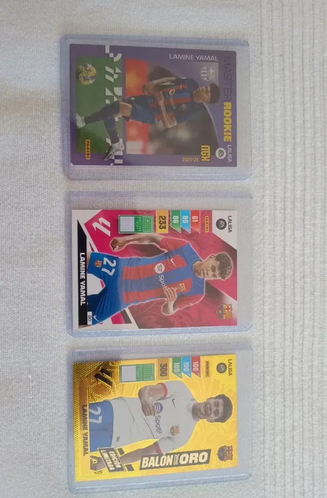 Lote Lamine Yamal Rookie 23/24 Panini LaLiga