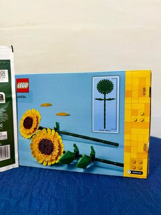 Lego 30701 Field Flowers + 40524 Sunflowers Flores