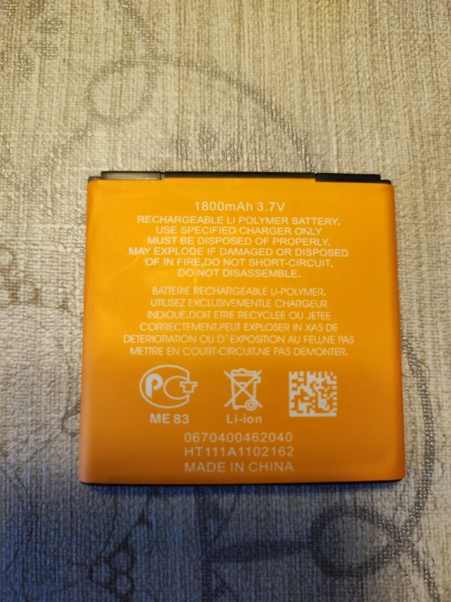 2 Baterías Móvil Smartphone 3.6V