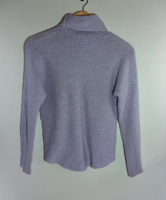 Jersey Ralph Lauren cuello alto morado