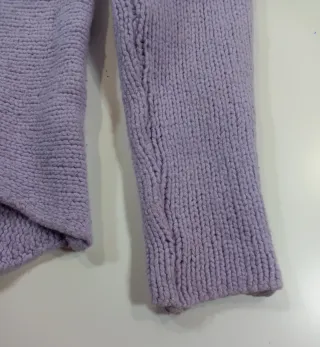 Jersey Ralph Lauren cuello alto morado