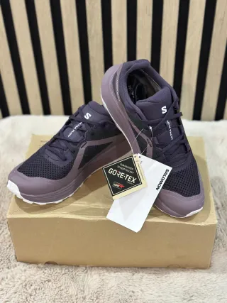 Zapatillas Salomon Ultra Flow Gore-Tex Moradas