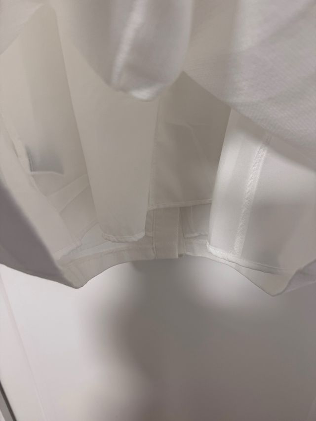 Vestido H&M Blanco Botones Talla M