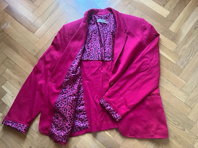 Chaqueta Punto Roma Rosa