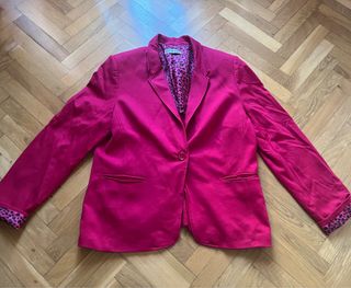 Chaqueta Punto Roma Rosa