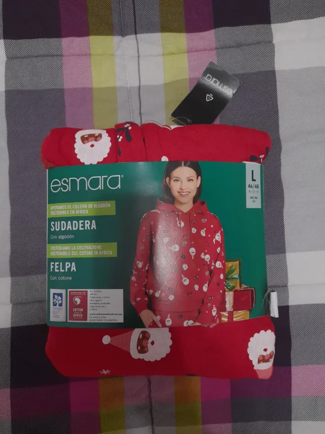 Sudadera Esmara Navideña Talla L