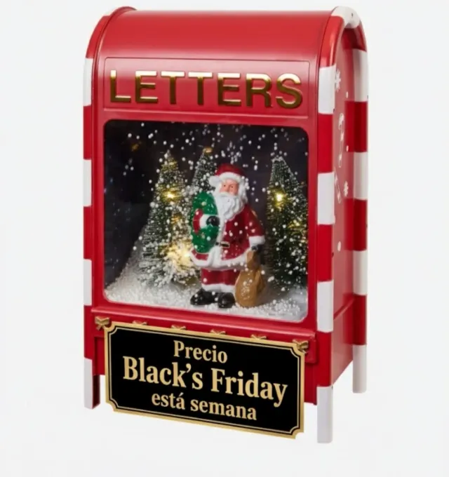 Caixa de Correio Natalina, Preço 19€, Black Friday 14€