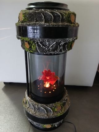 Lampada Fibra Ottica Anni '70