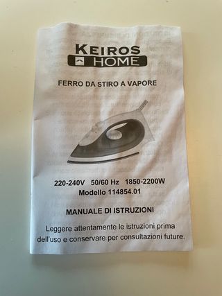 Ferro da stiro Keiros Home 2200W