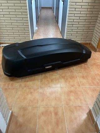 Cofre de Techo Thule Force 3M Negro
