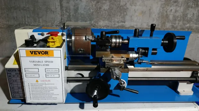 Mini torno Vevor velocidad variable