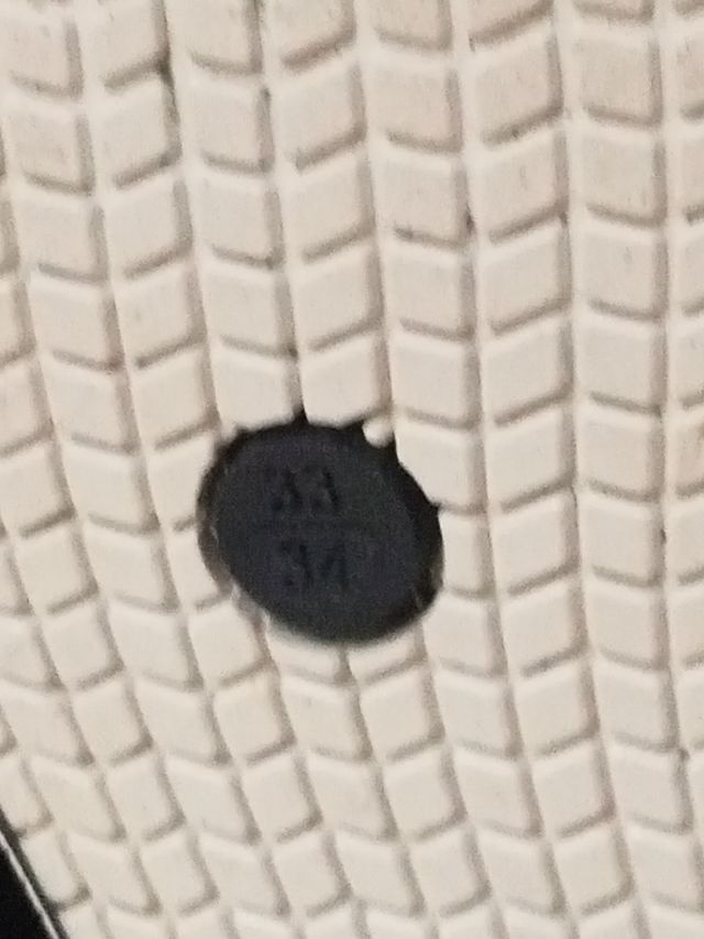 Botas de agua niñ@ azul y blancas, talla 33,34,