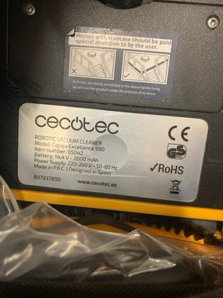 Robot Aspirador Conga Cecotec