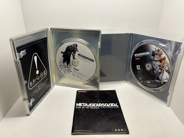 Metal Gear Solid 4 NTSC JAP PS3 Edição Especial