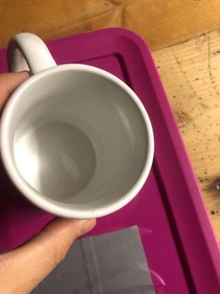 Tazza con disegno mucca