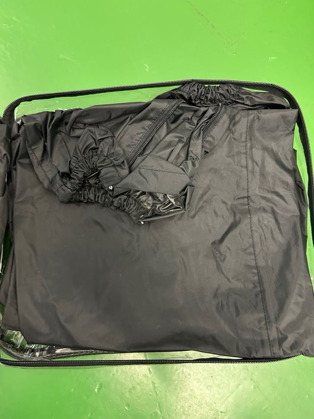 Traje de agua moto PVC 100% impermeable talla L