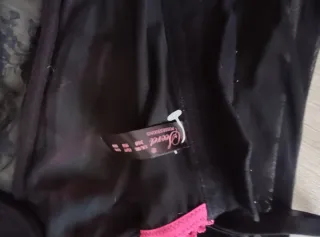 Corse vintage 95B negro y rosa