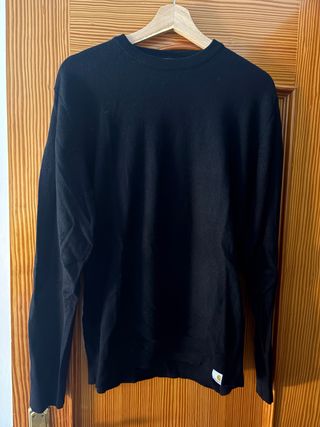 Suéter Carhartt Negro Manga Larga