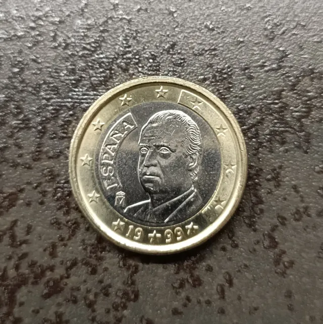 Moneda SC 1€ euro España 1999 Sin Circular