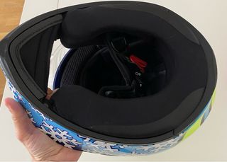 Casco AGV K3 Test Invernal Rossi Talla XS