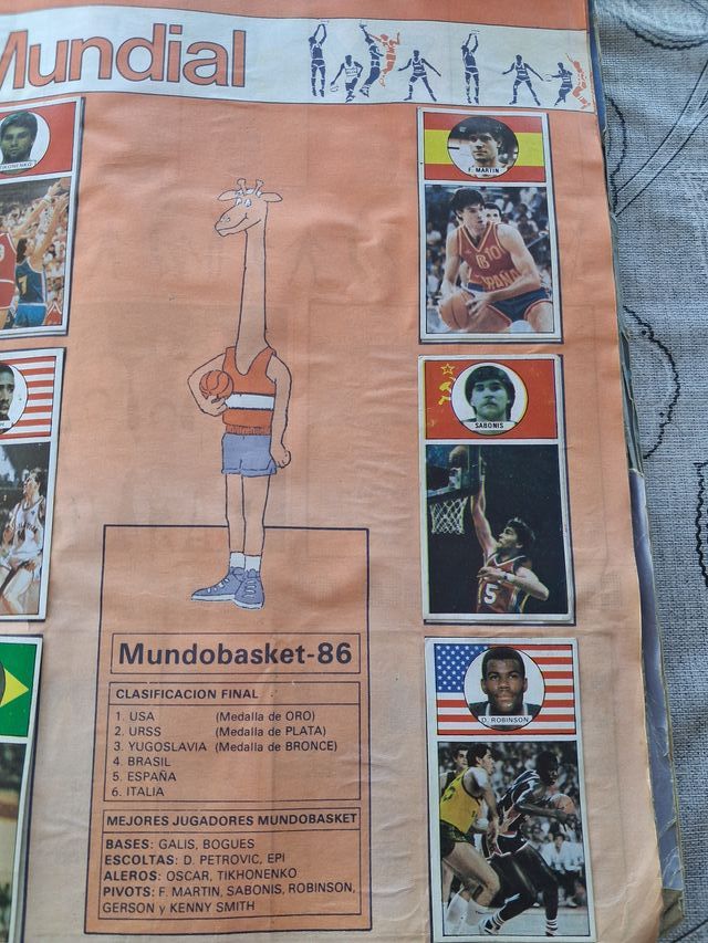 Album: Basketball 86-87 Merchante