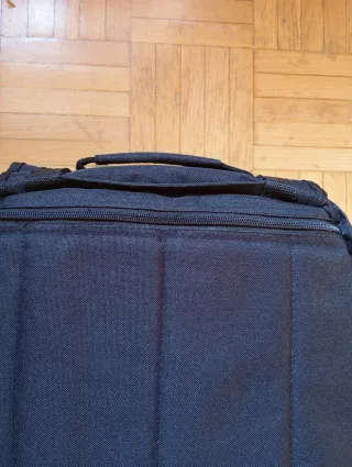 Mochila  Negra con propaganda