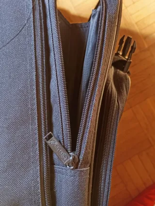 Mochila  Negra con propaganda