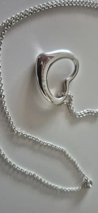 Collar Tiffany & Co. Corazón Plata