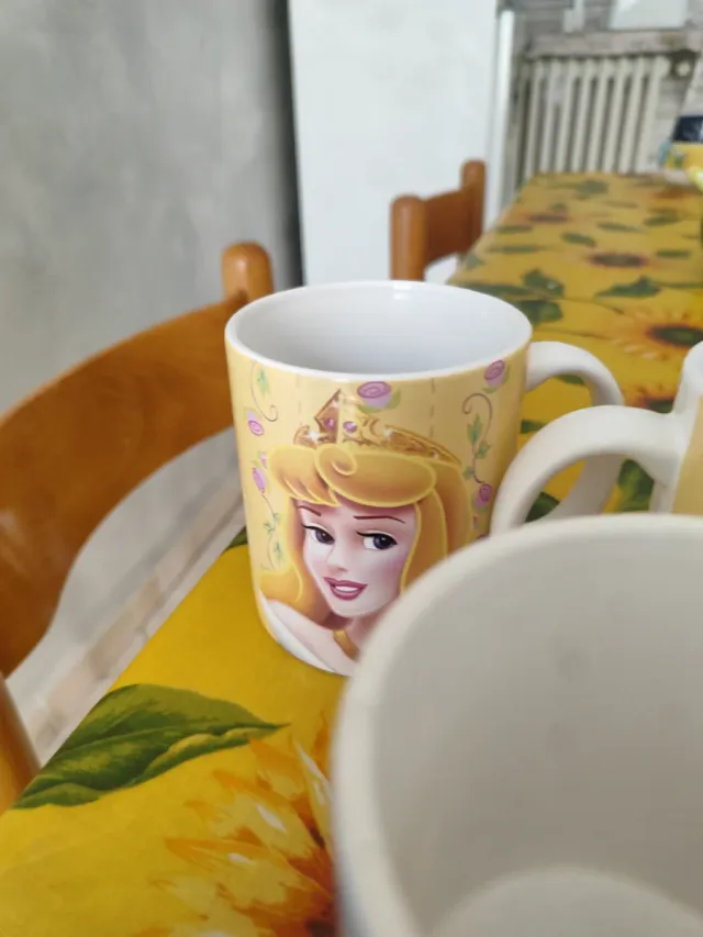 Tazza colazione principesse Disney