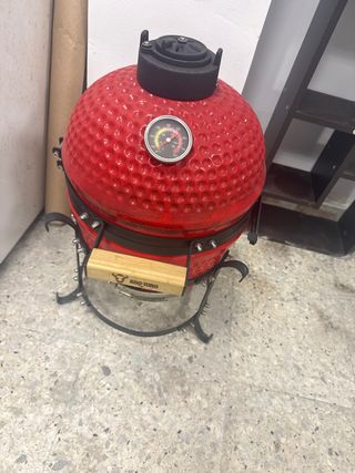 Kamado BBQ Rojo Ceramica