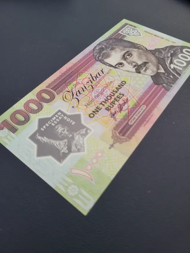 Billete 1000 Freddie Mercury 1946-1991