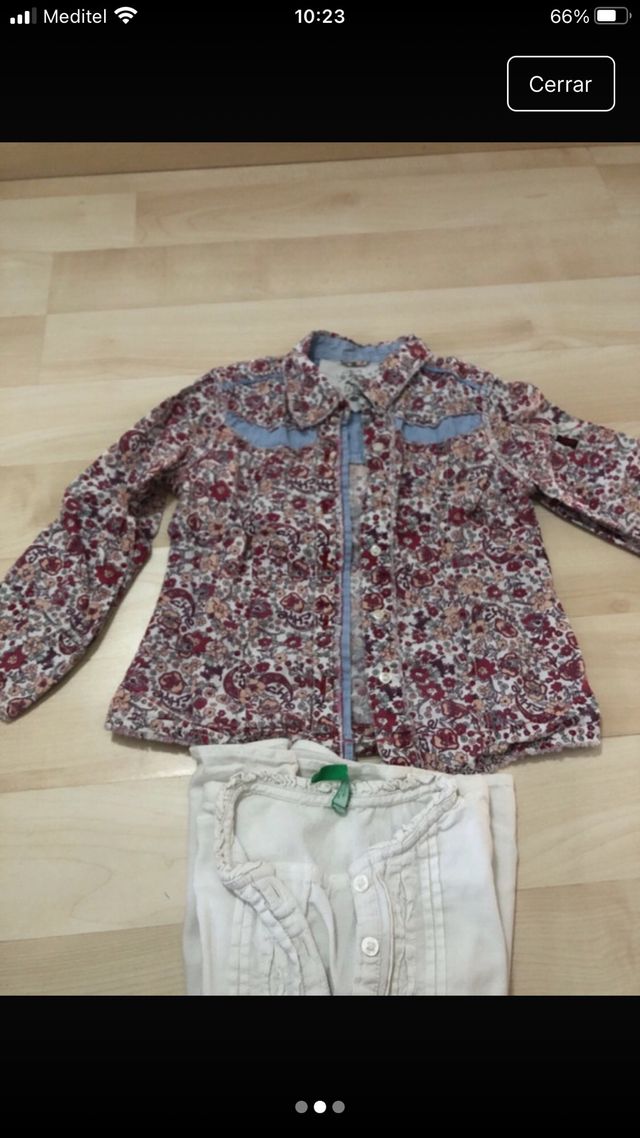 set di 2 camicie 4-5 anni