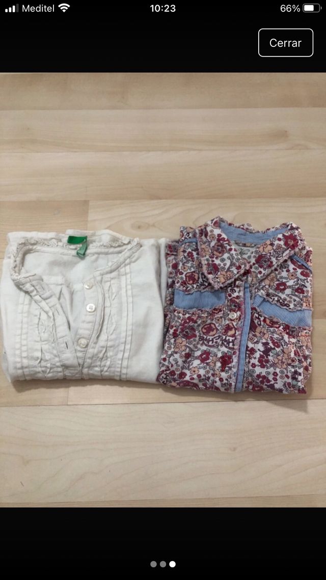 set di 2 camicie 4-5 anni