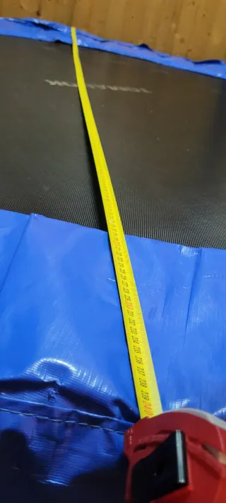 Cama elástica redonda 2,4m de diámetro.