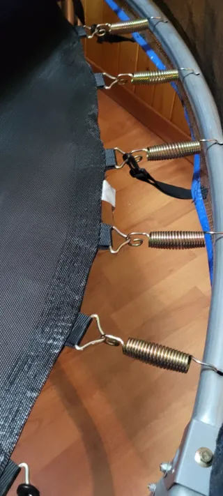 Cama elástica redonda 2,4m de diámetro.