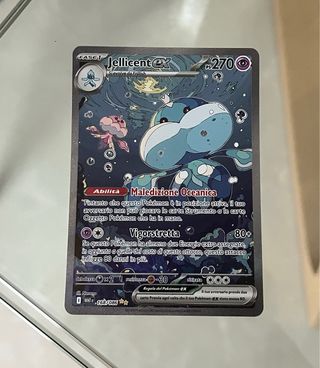 Carta Pokemon Jellicent EX 168/086 Fase 1