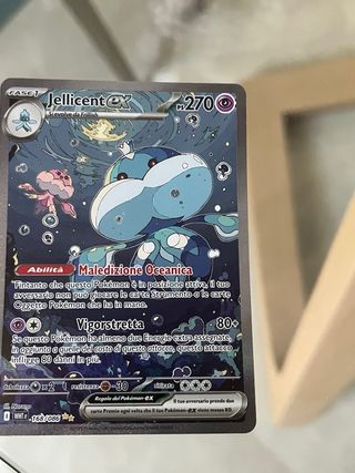 Carta Pokemon Jellicent EX 168/086 Fase 1