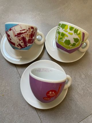Set 3 Tazze Illy  cappuccino Biennale Venezia