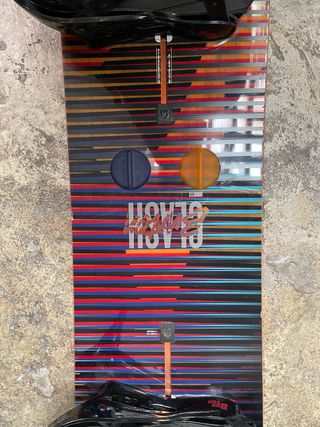 Tabla Snowboard Burton Clash y Fijaciones Custom