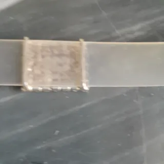 Bracciale in gomma con strass