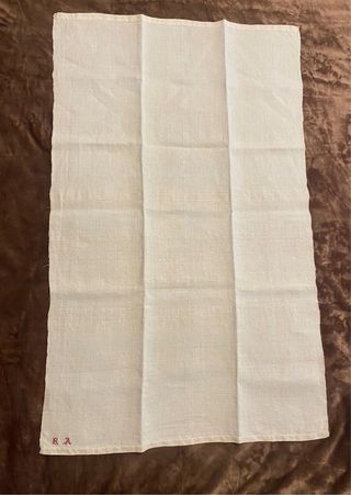 Asciugamano bagno vintage primi '900