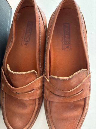Mocasines Pikolinos de Piel Marrones