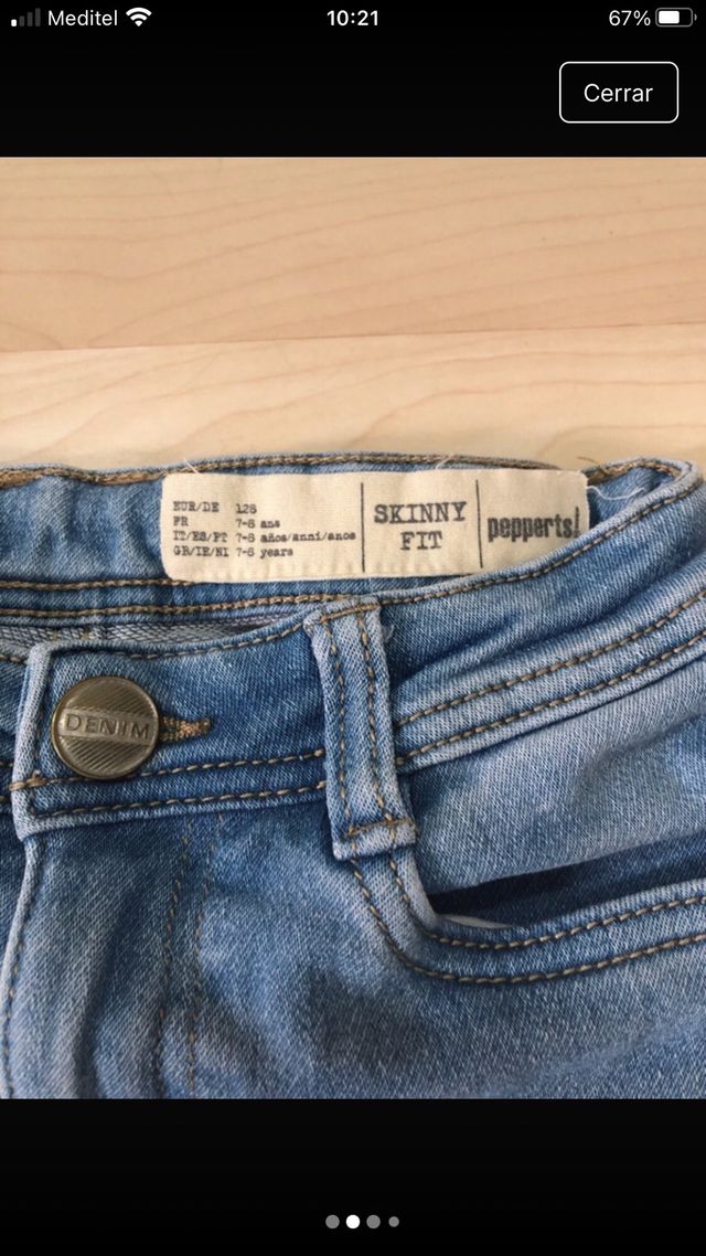Jeans 7-8 anni